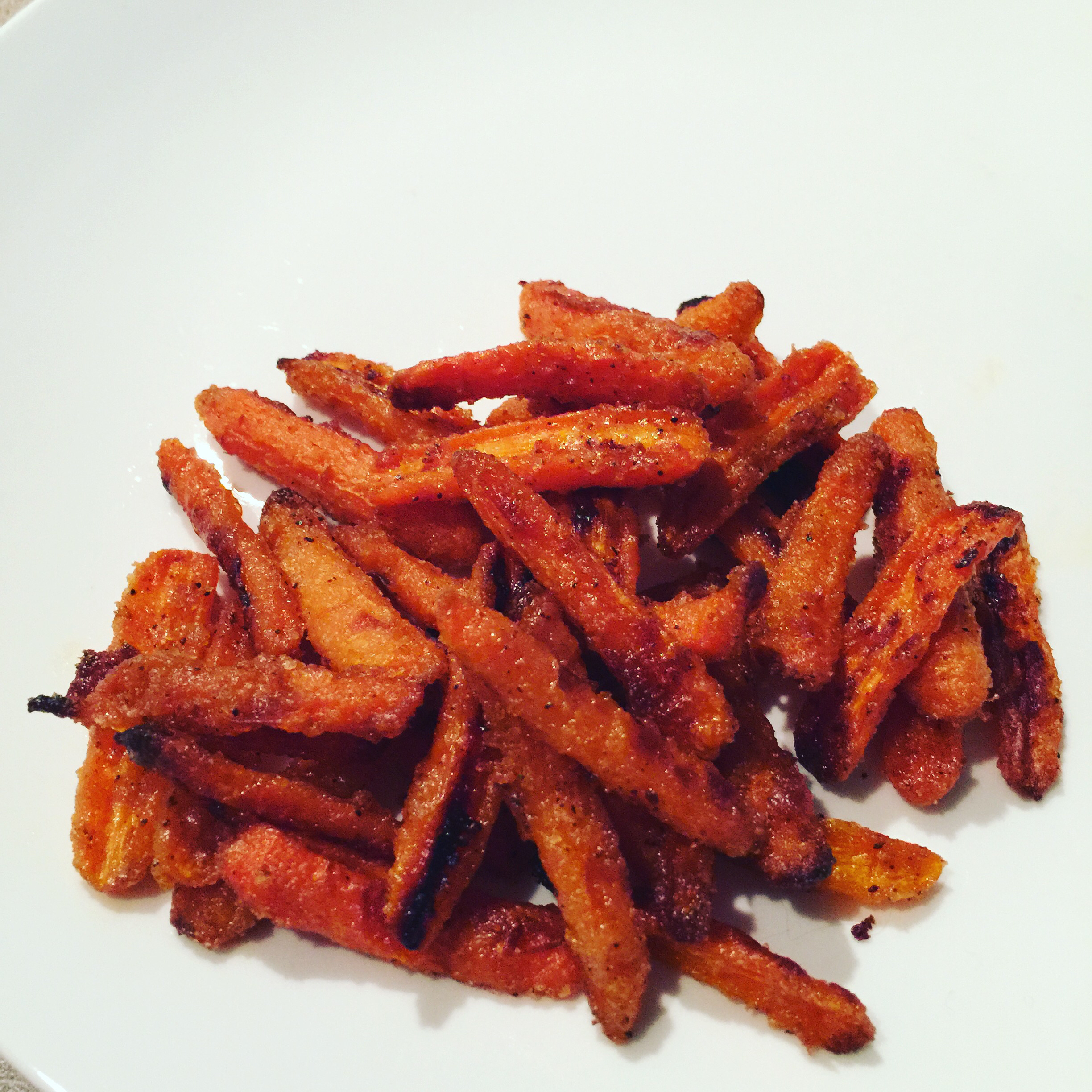 Cajun Rainbow Carrot Fries Marai Valin