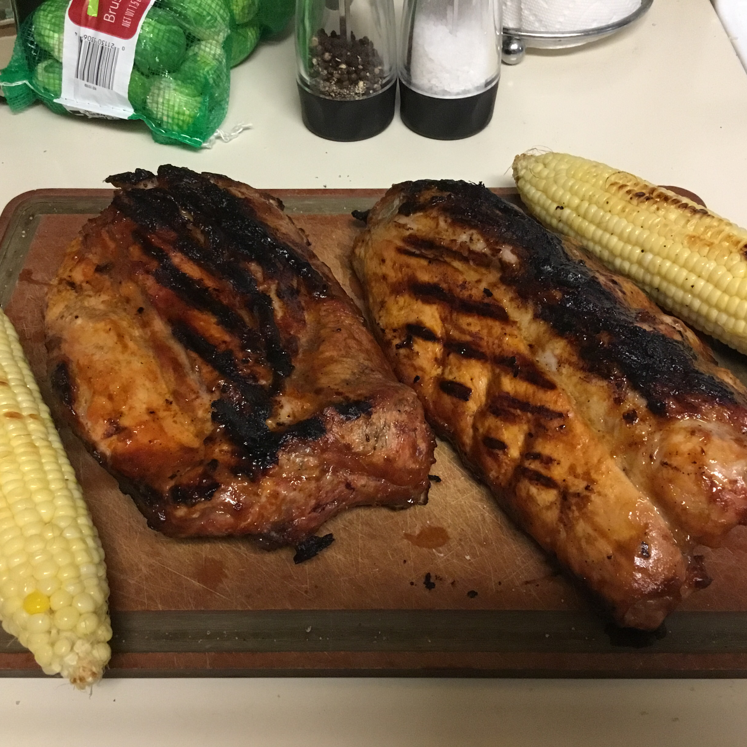 Southern Grilled Barbecued Ribs 