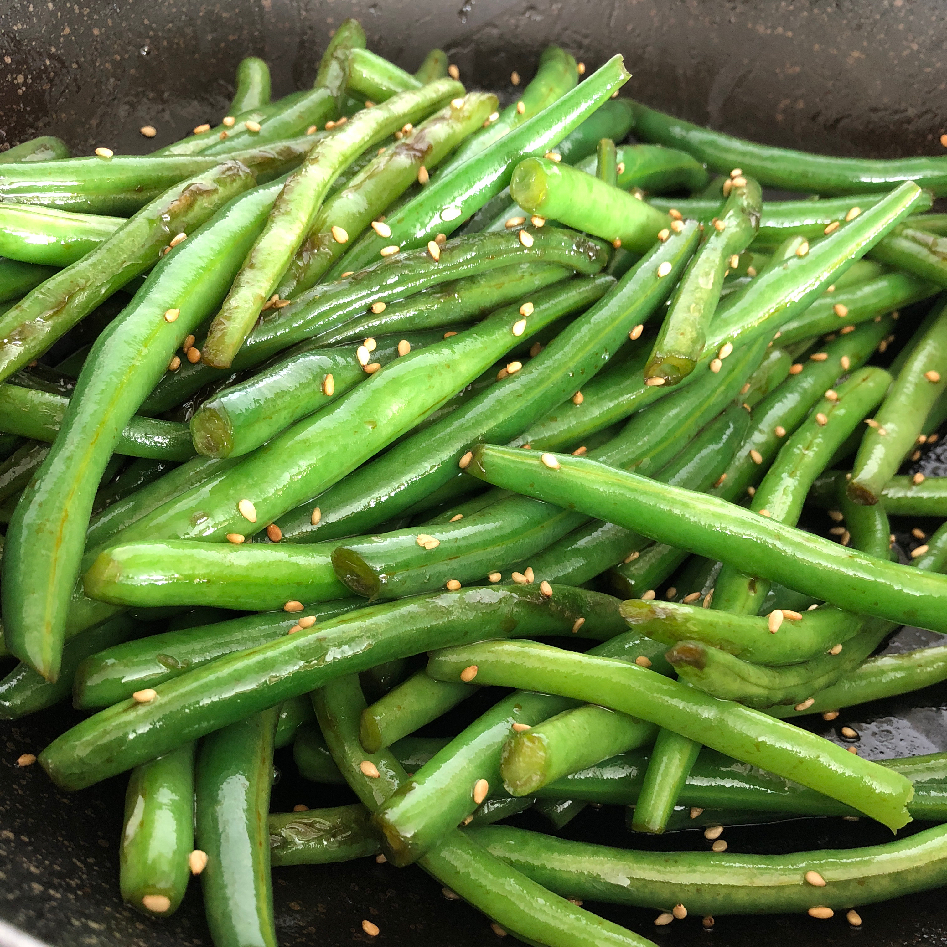 Japanese-Style Sesame Green Beans 