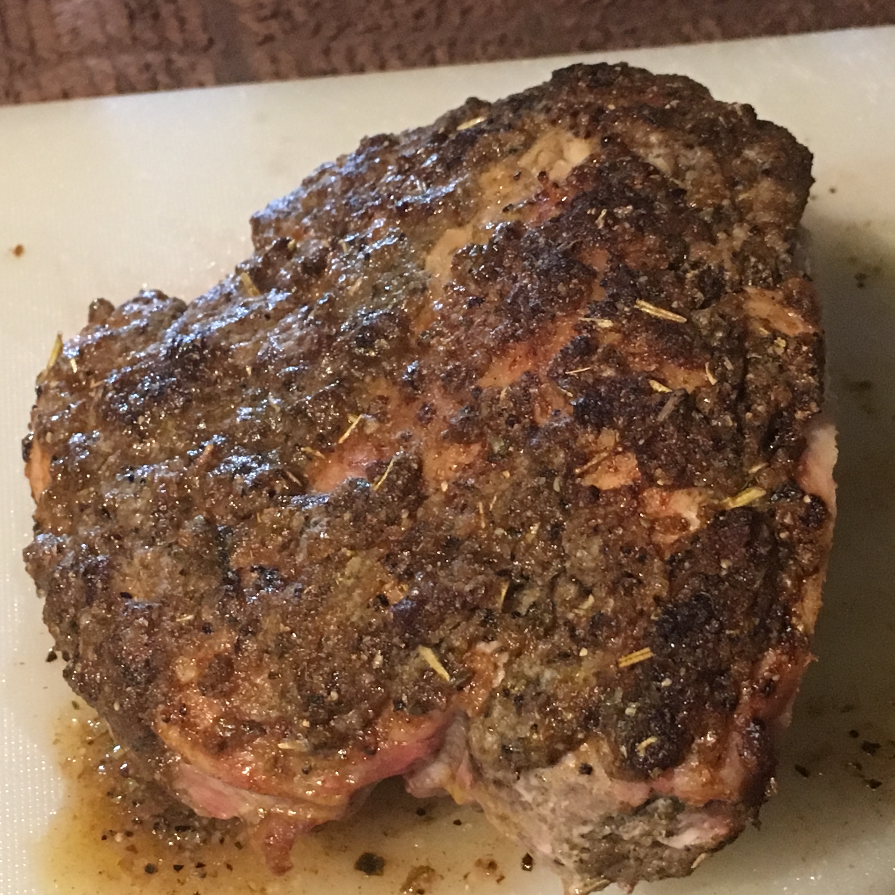Herb-Crusted Pork Sirloin Roast