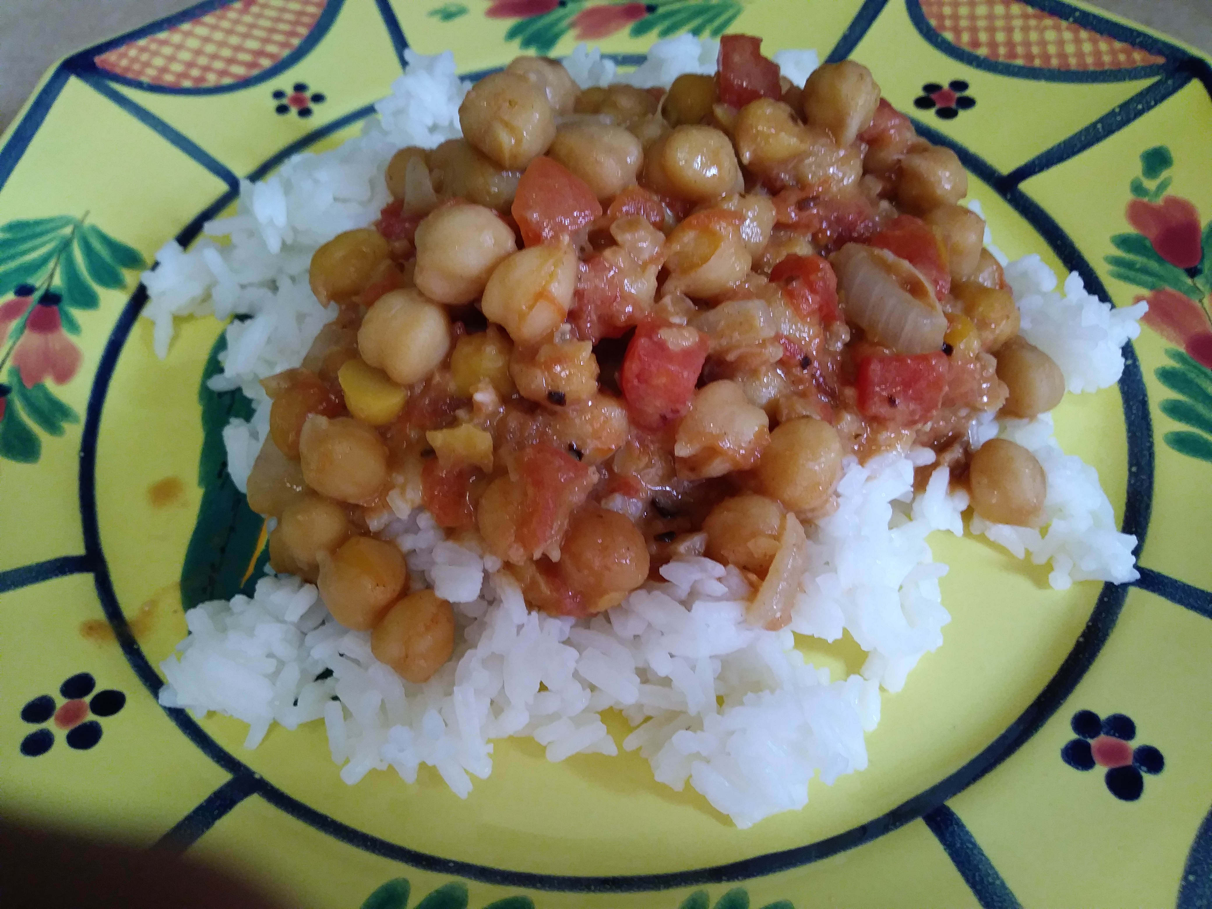 Peanut-Ginger Chickpea Curry 