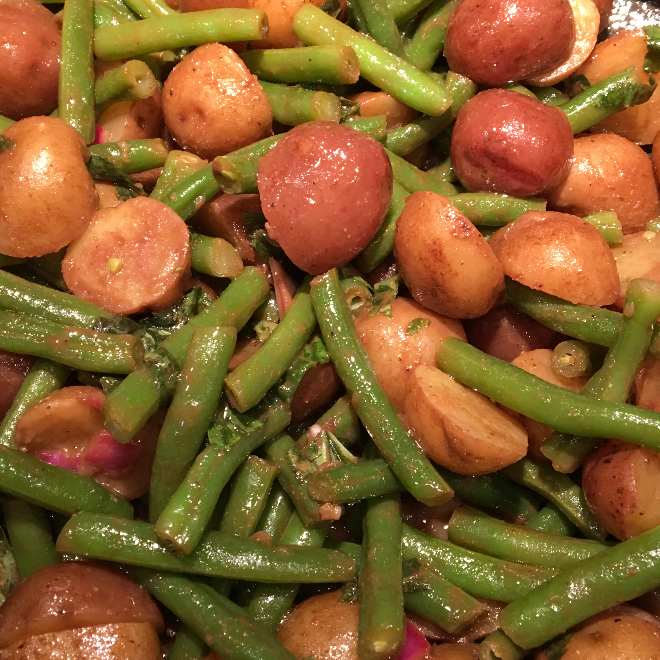 Green Bean and Potato Salad 