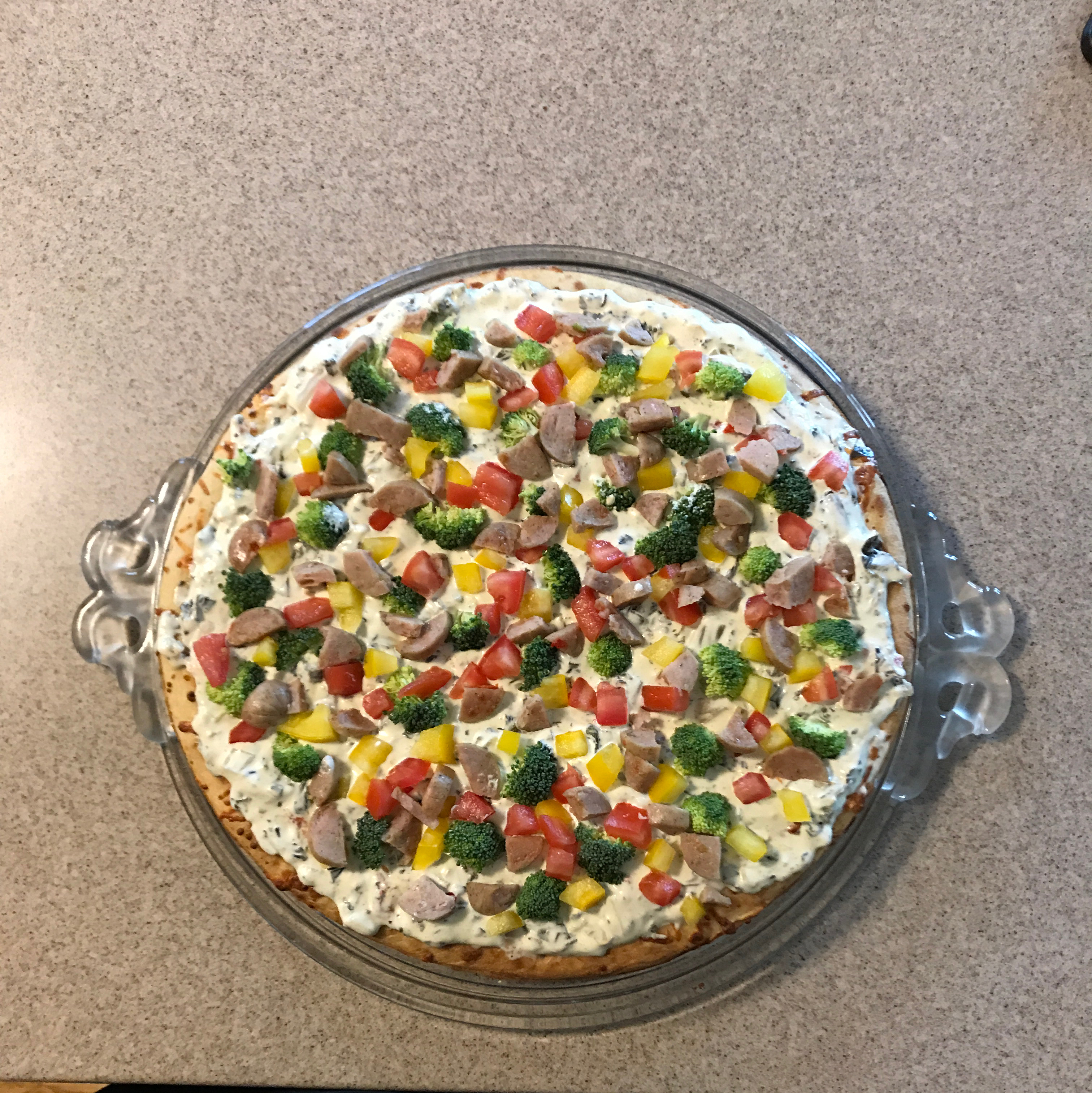 No Bake Pizza Appetizer cathy