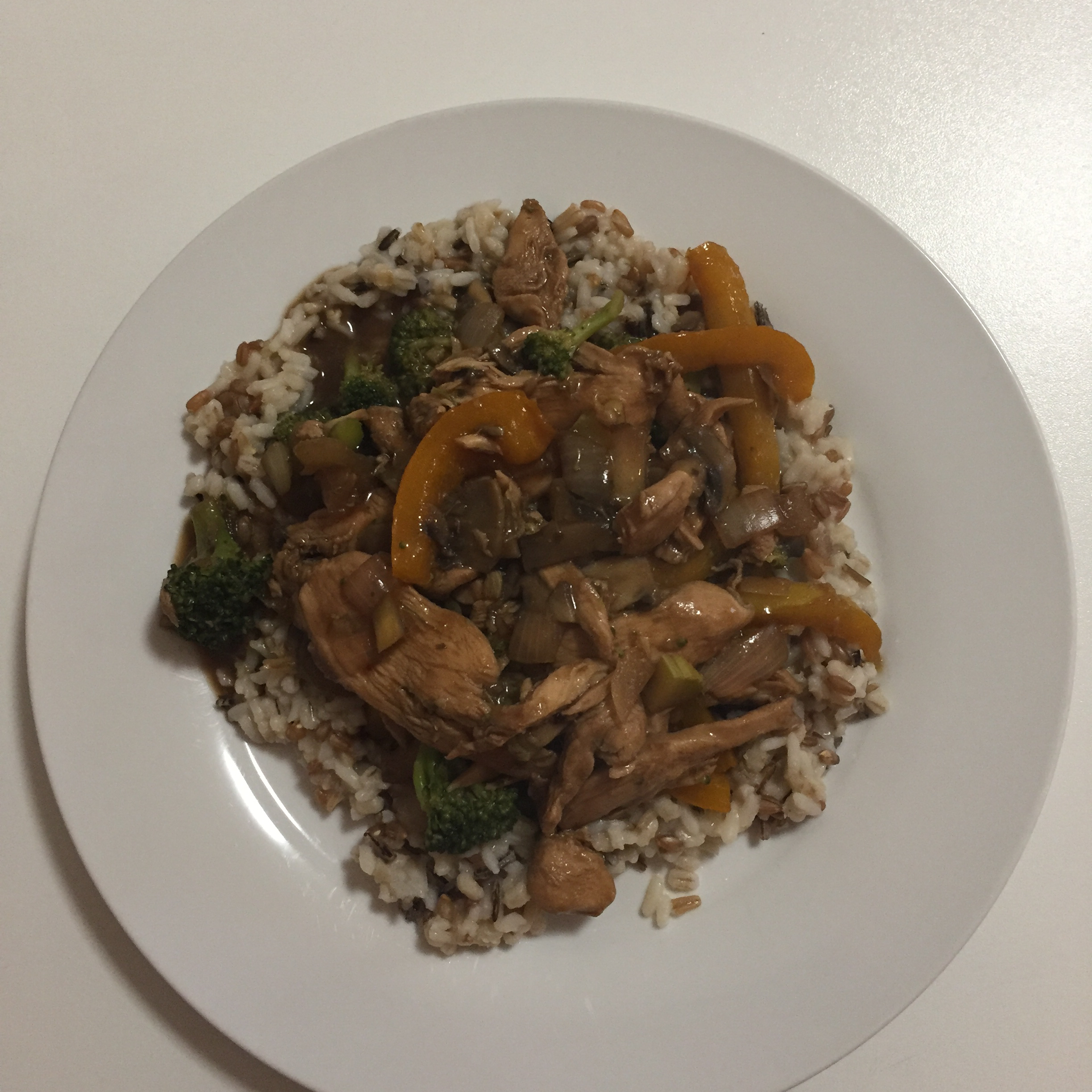Stir-Fry Chicken and Vegetables 