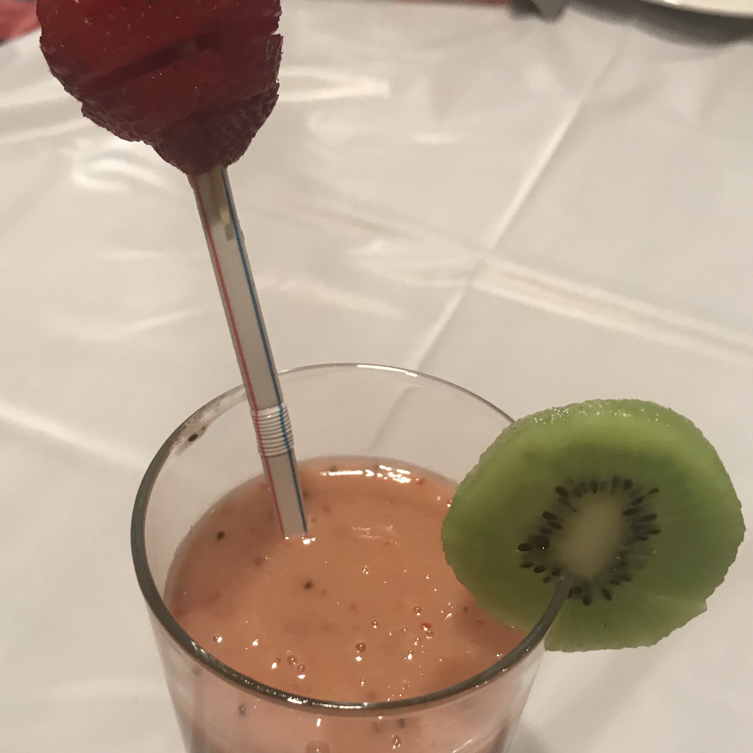 Strawberry Kiwi Smoothie 