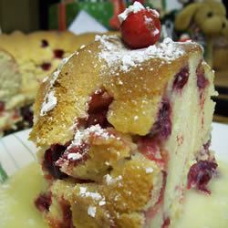 Ultimate Cranberry Pudding Cake 