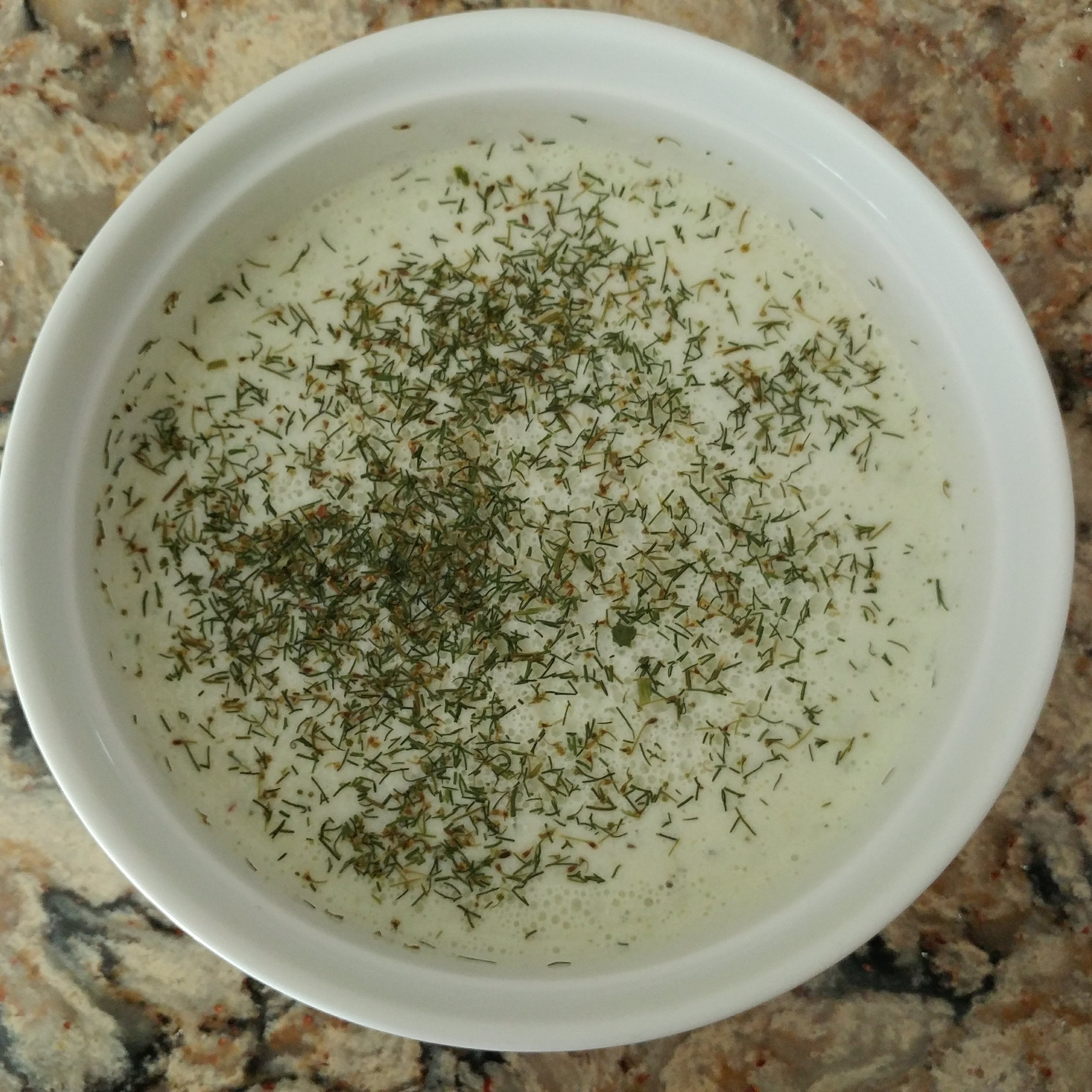 Chilled Cucumber Yogurt Soup ARL0401