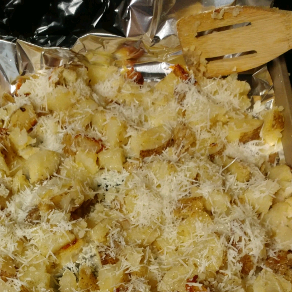 Perfect Garlic and Parmesan Potatoes Tiffany Steinman