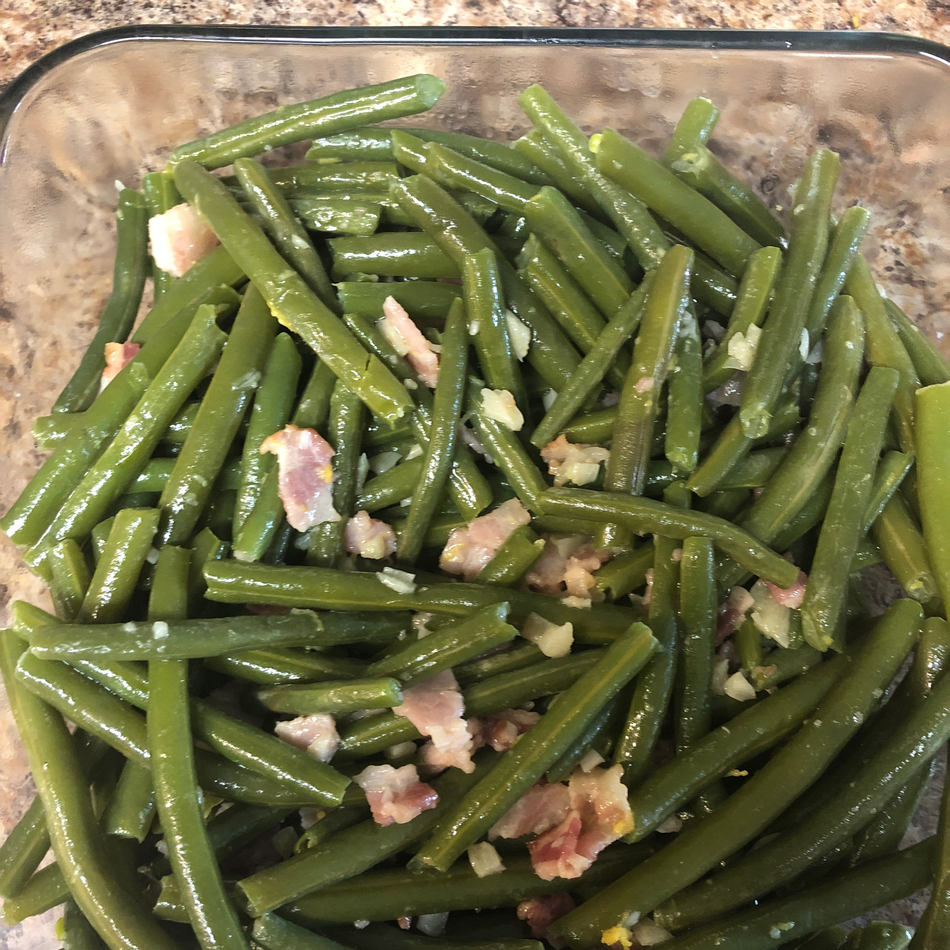 Bacon-Garlic Green Beans Maria Daniels