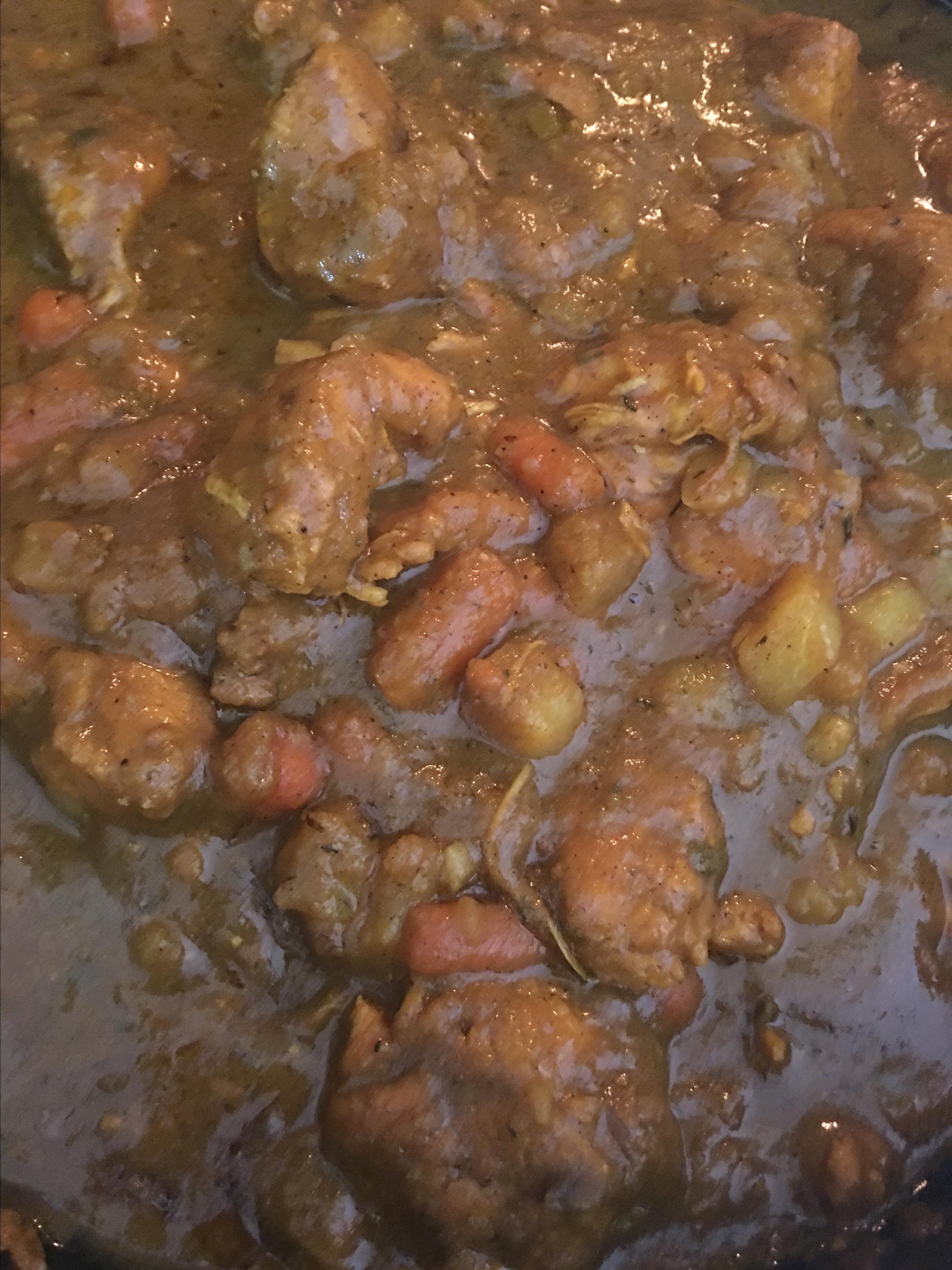 Jamaican Curry Chicken 