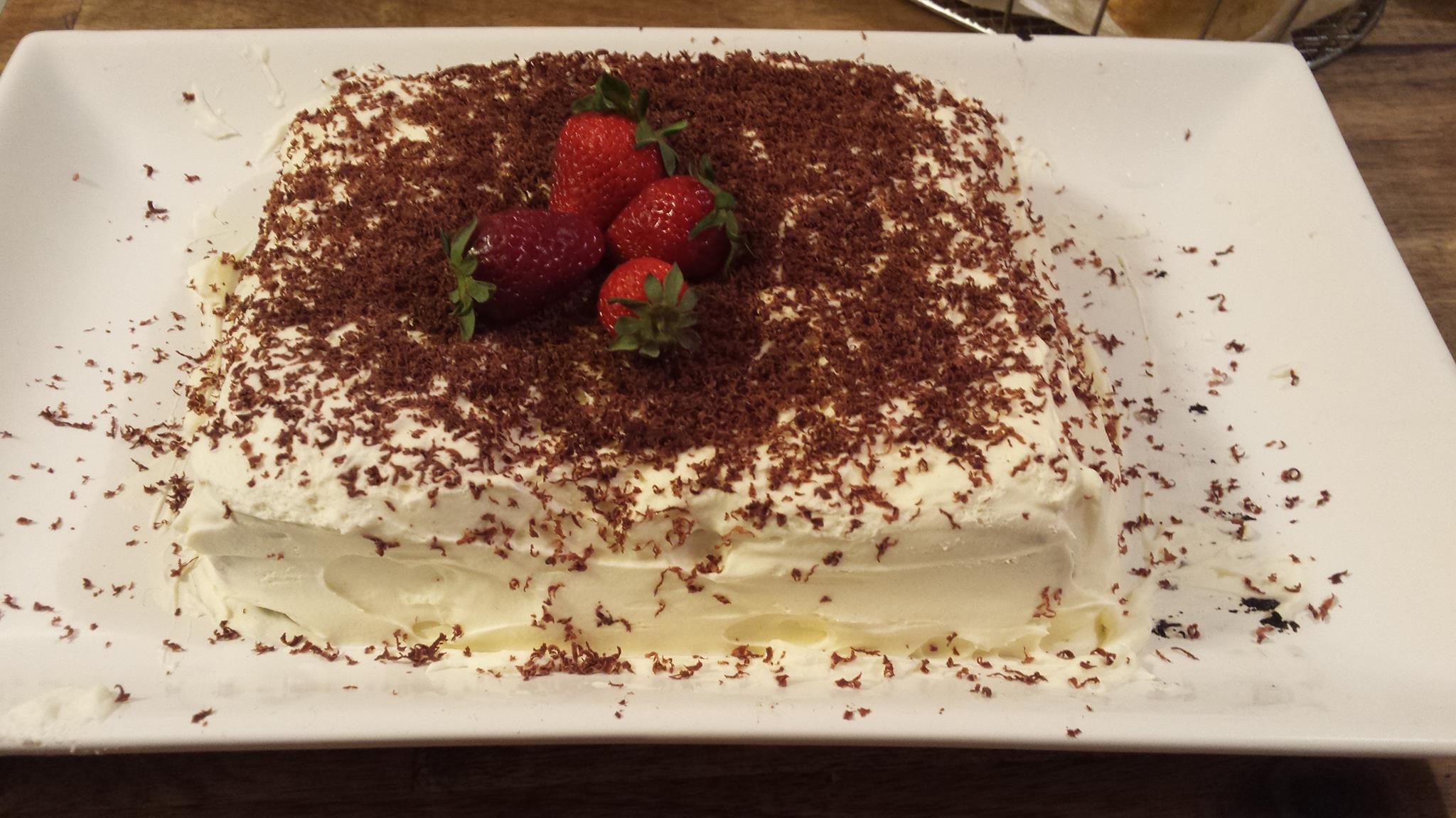 Strawberry Oreo&reg;-Chocolate Icebox Cake 