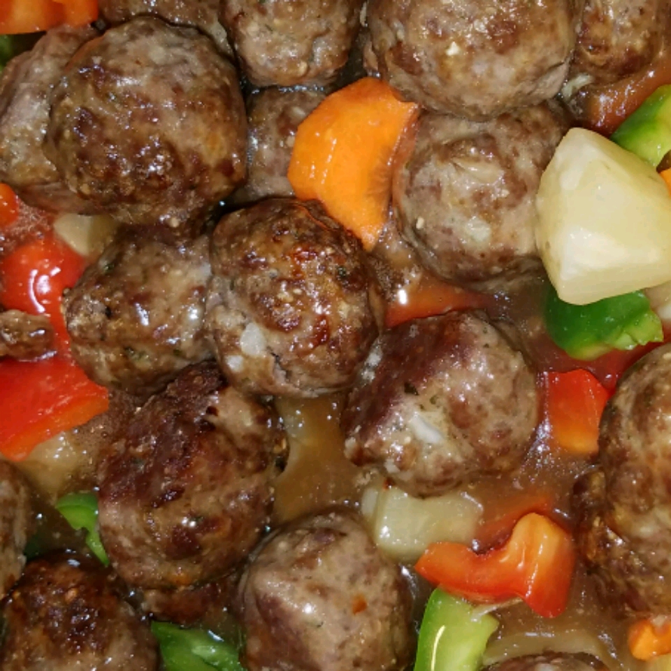 Lana's Sweet and Sour Meatballs 