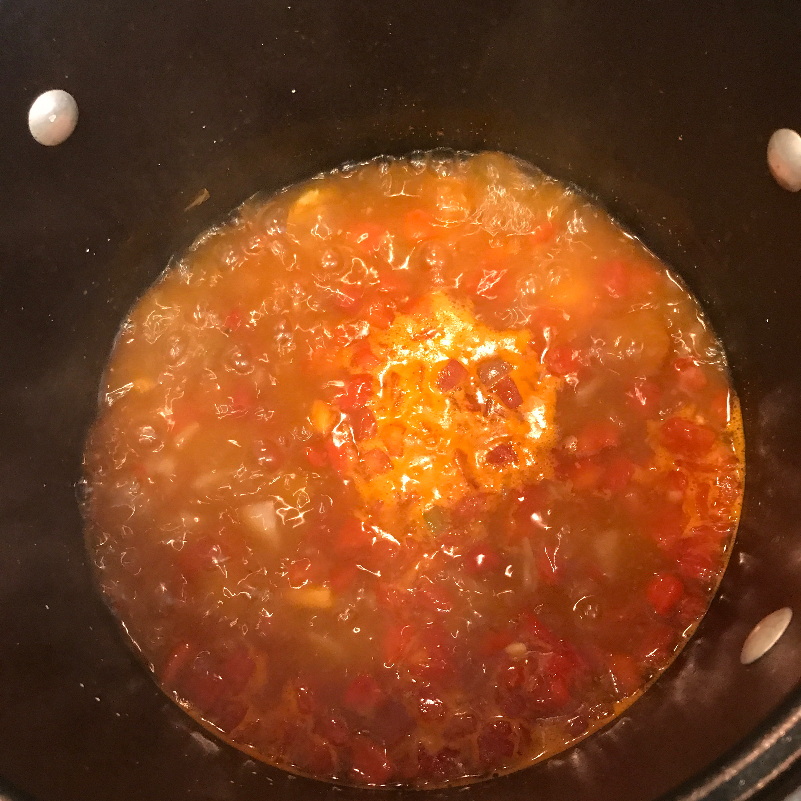 Homemade Chicken Tortilla Soup 