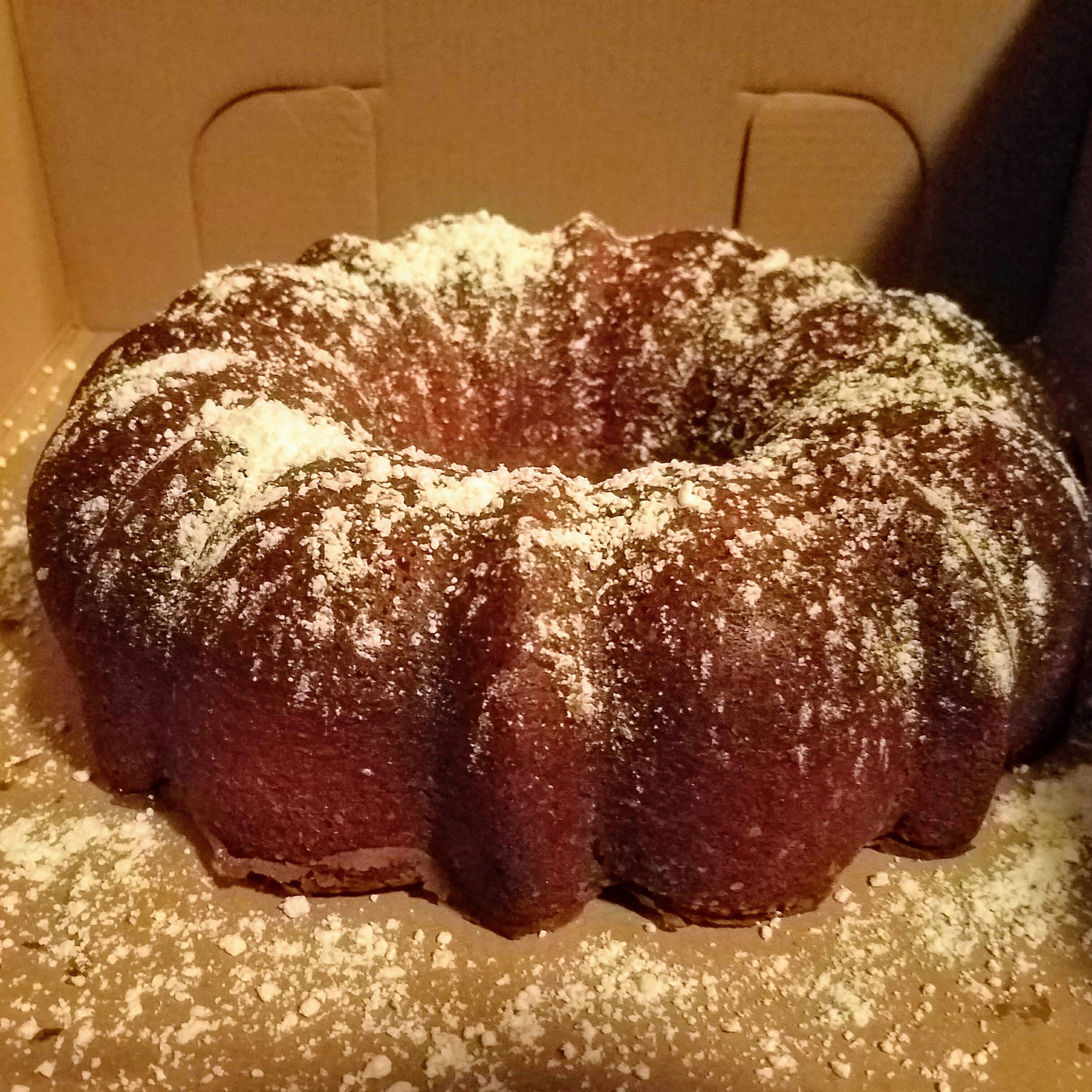 Grandma's Sour Cream Pound Cake 