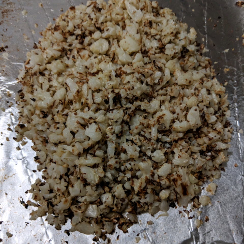 Roasted Cauliflower Rice 