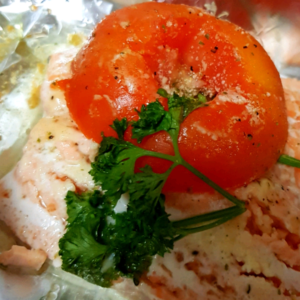 Tomato Basil Salmon 