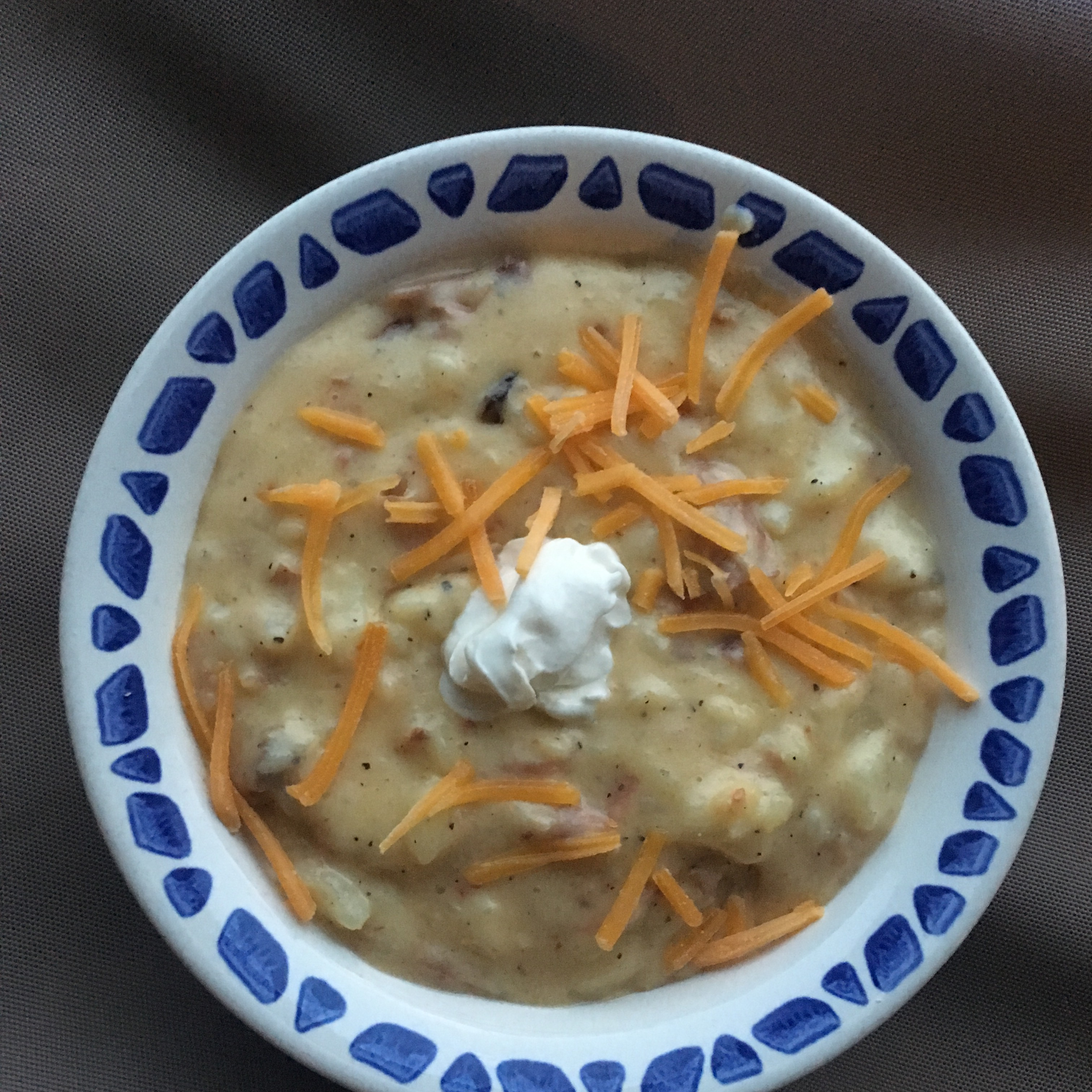 Baked Potato Soup V 