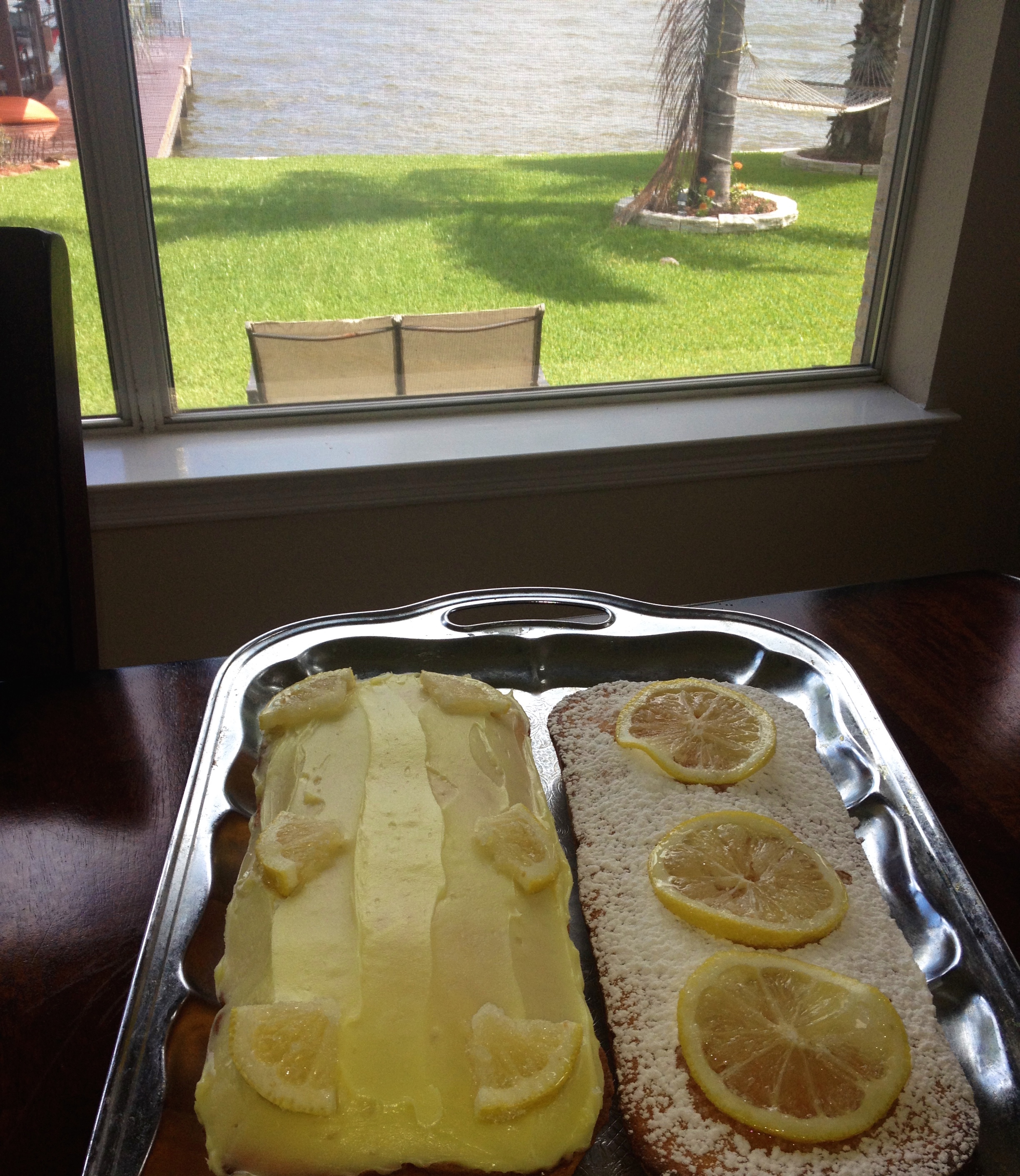 Lemon Sponge Cake I 
