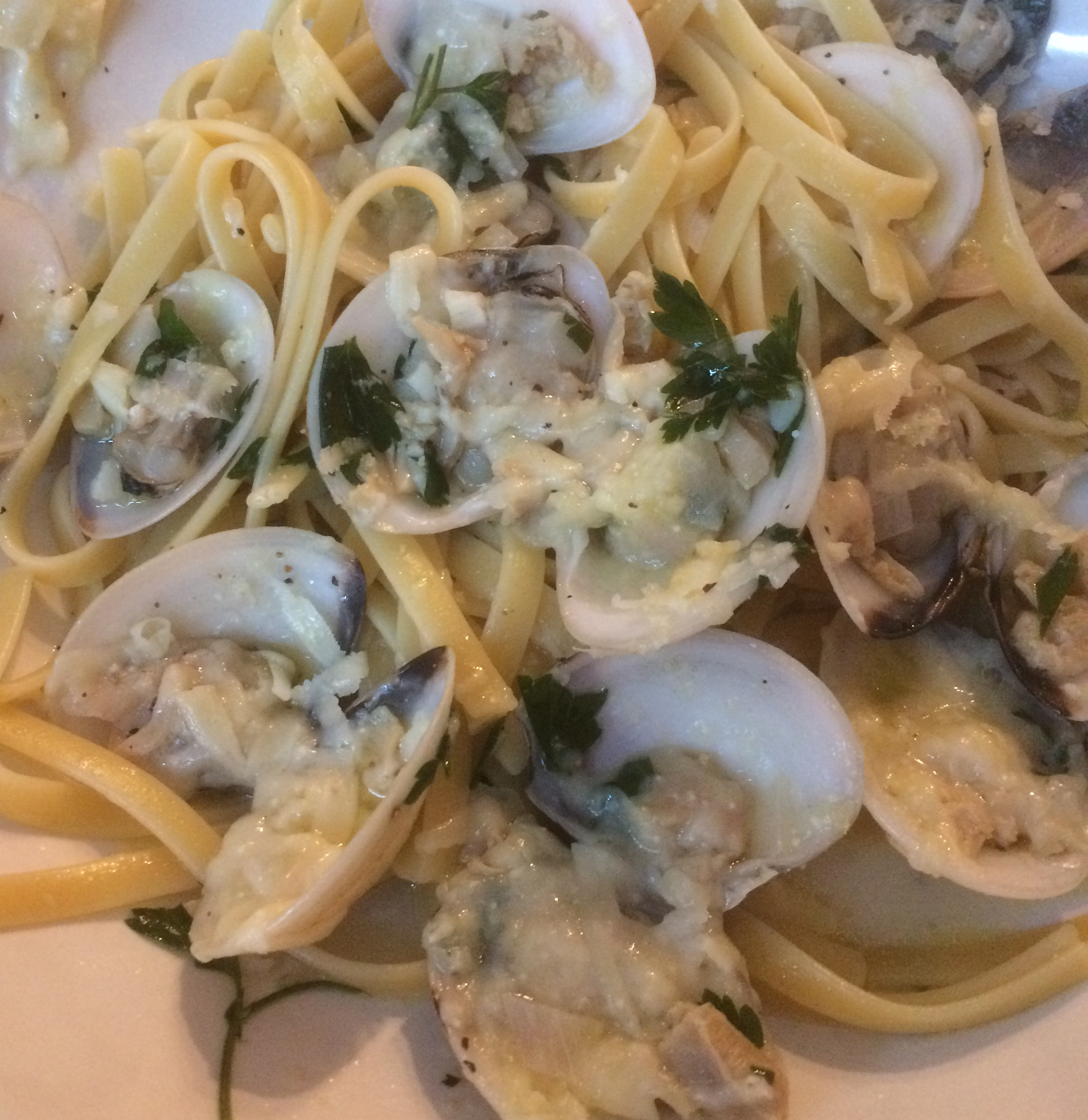 Linguine with Clam Sauce 