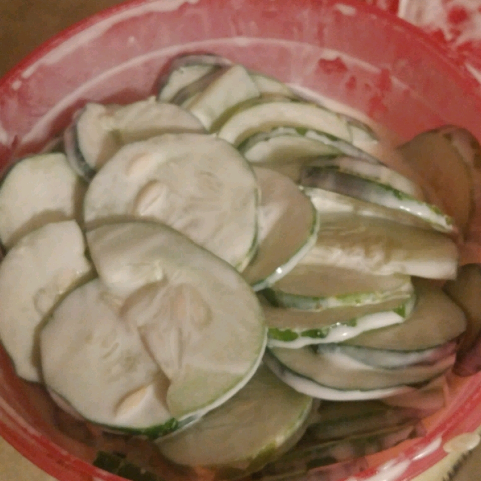 Mom's Cucumber Salad 