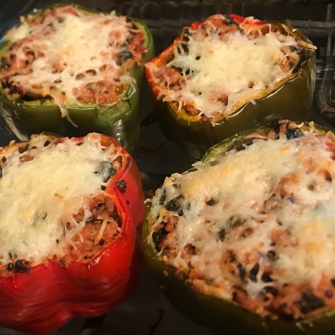 Stuffed Peppers with Quinoa 
