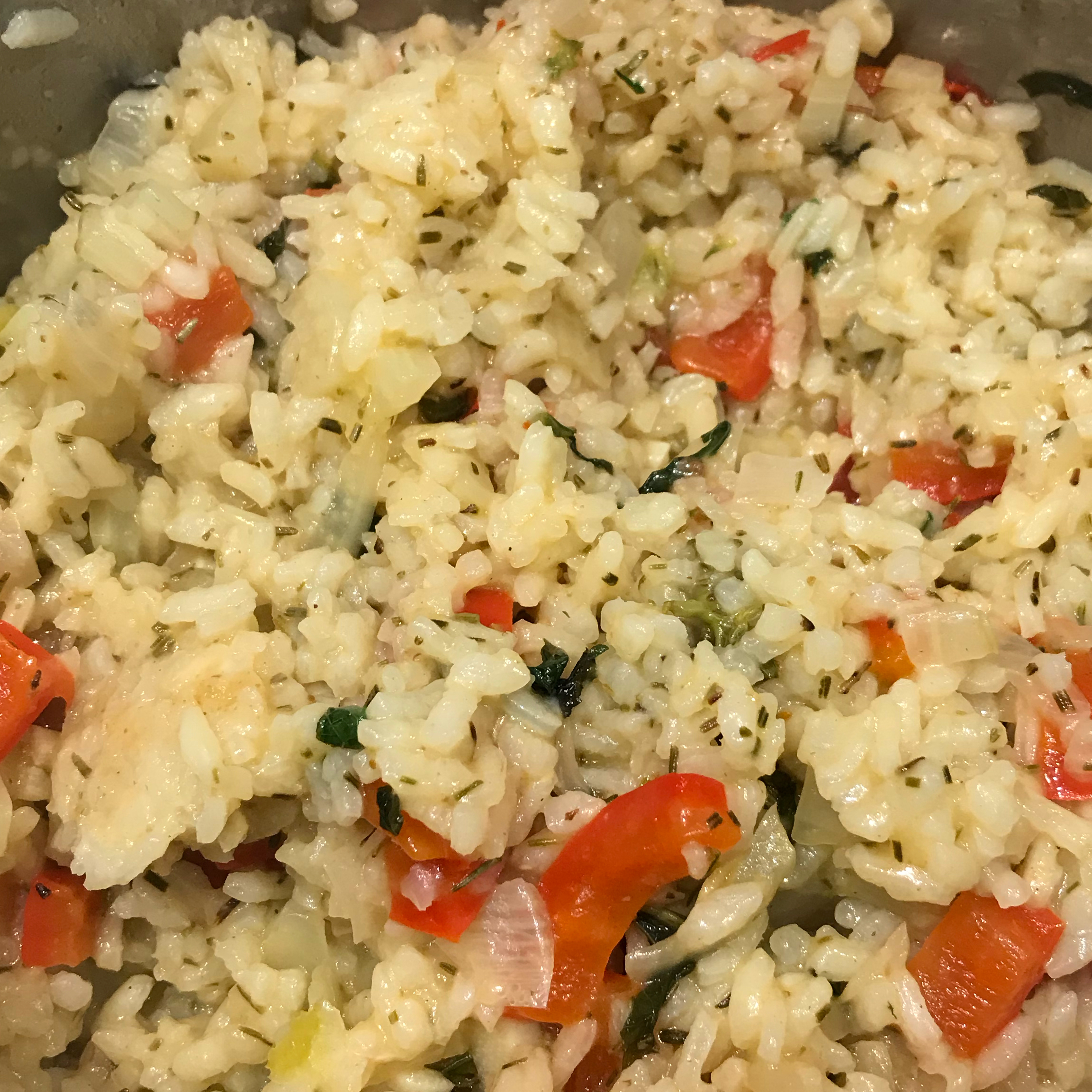 Andrew's Herb Risotto 