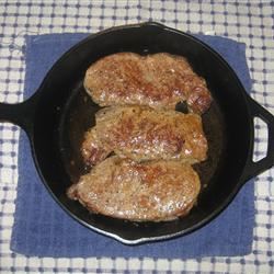Seared Cast Iron Steaks