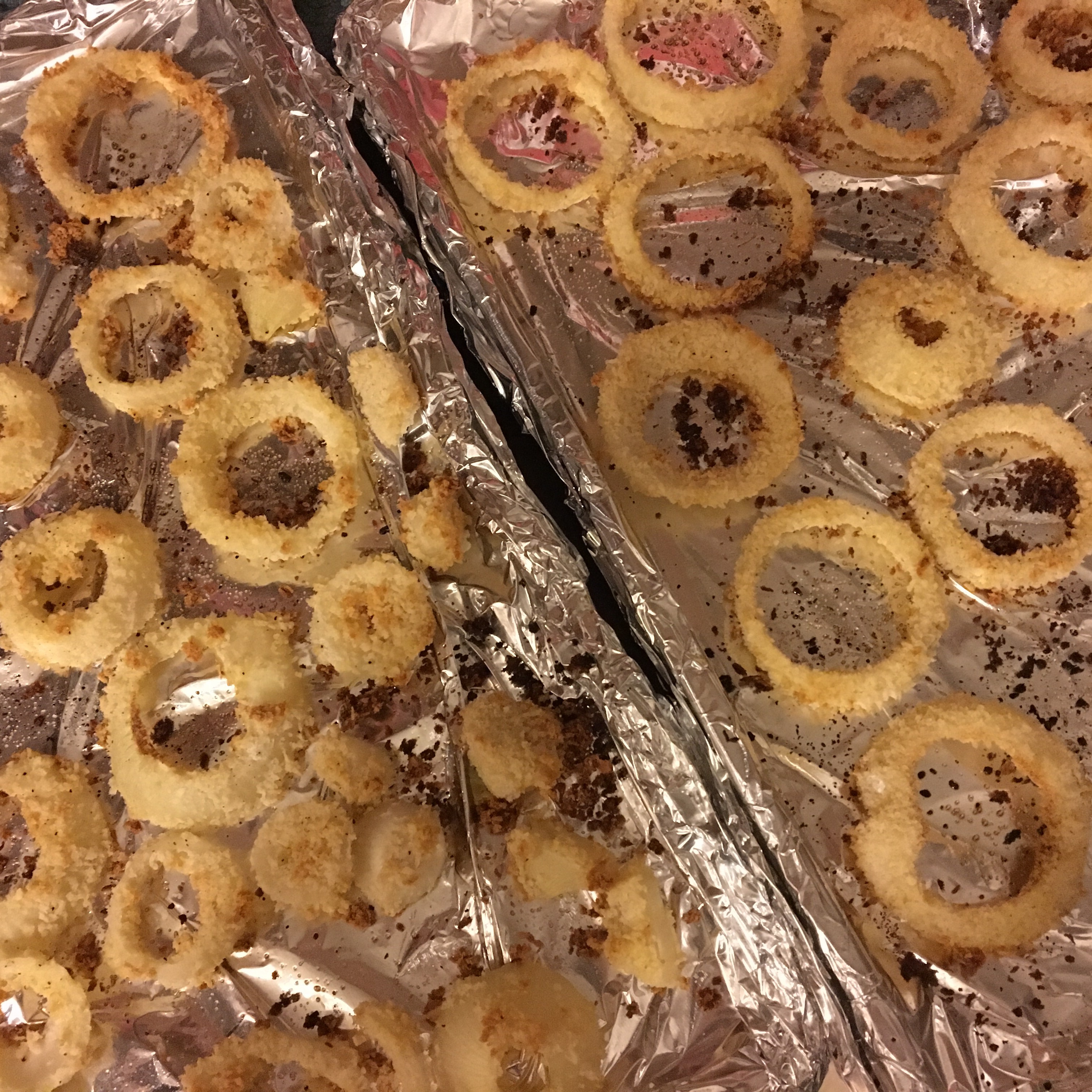 Oven-Baked Onion Rings 