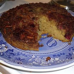 Cranberry Upside-Down Coffee Cake 