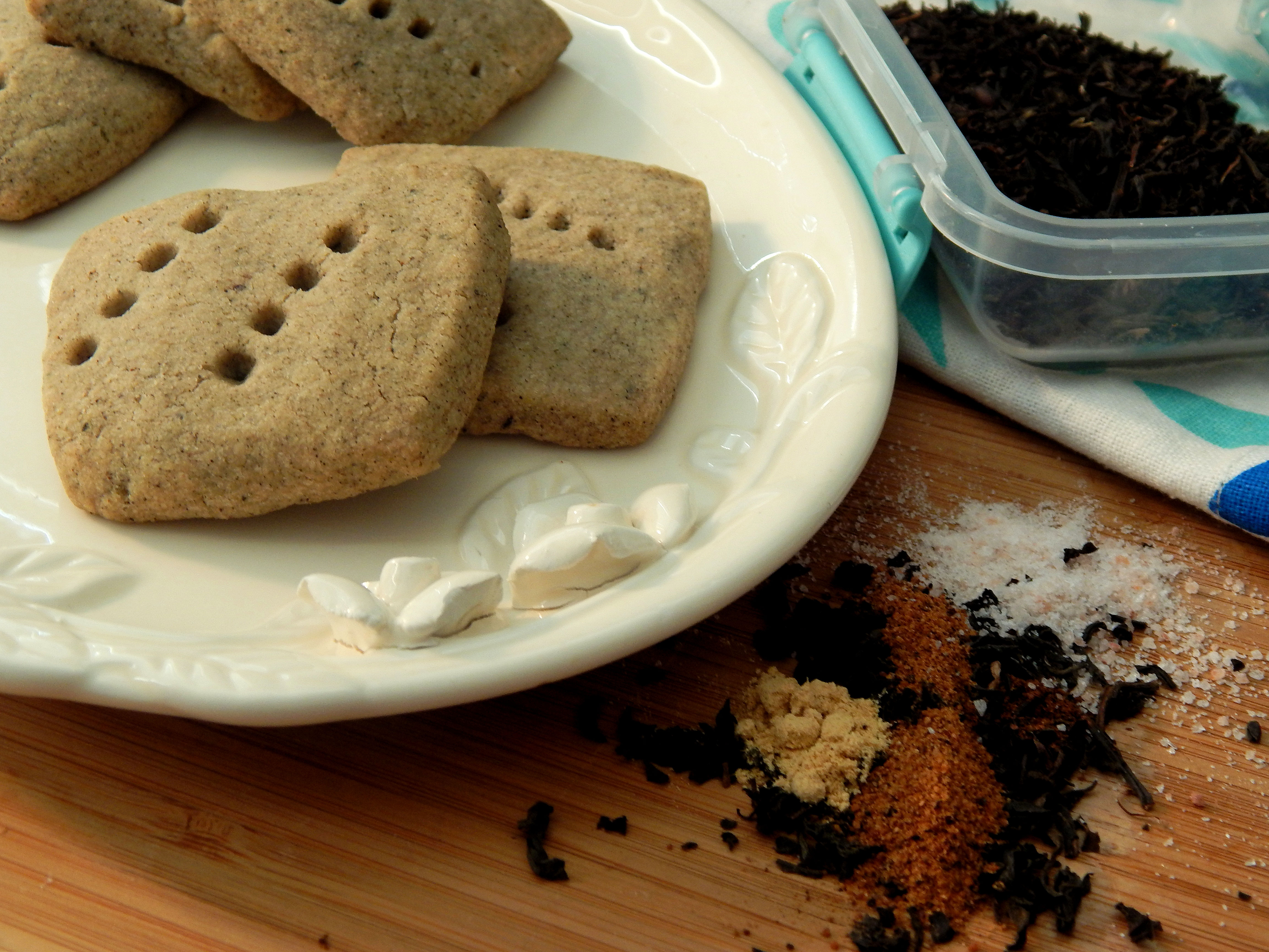 Chai-Spiced Shortbread Cookies Linda T