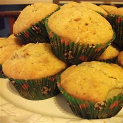 Banana Muffins with a Crunch 