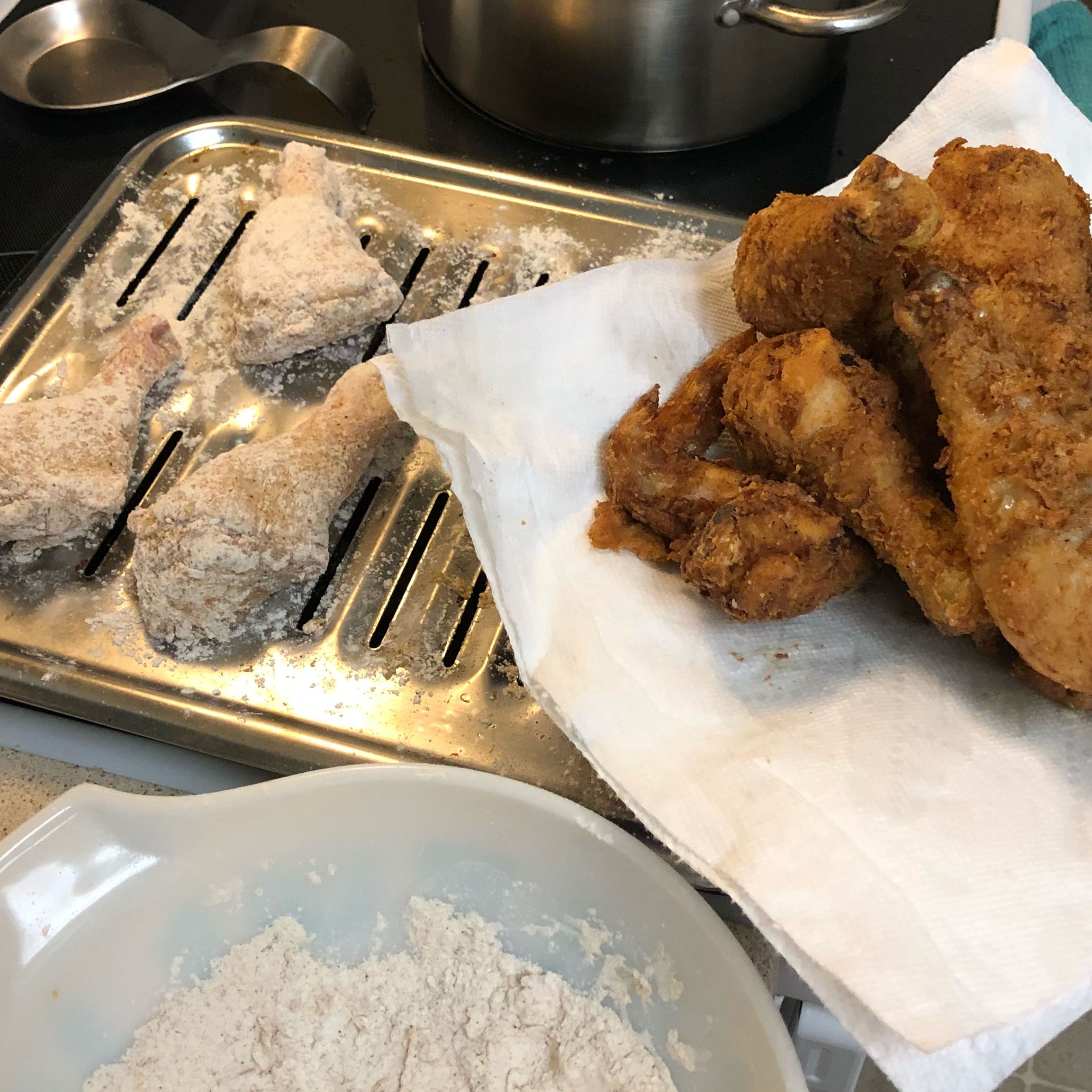 Crisp Fried Chicken Wings 