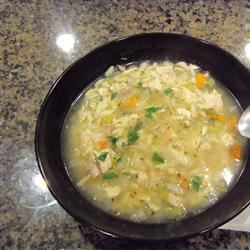 Classic Chicken and Rice Soup 