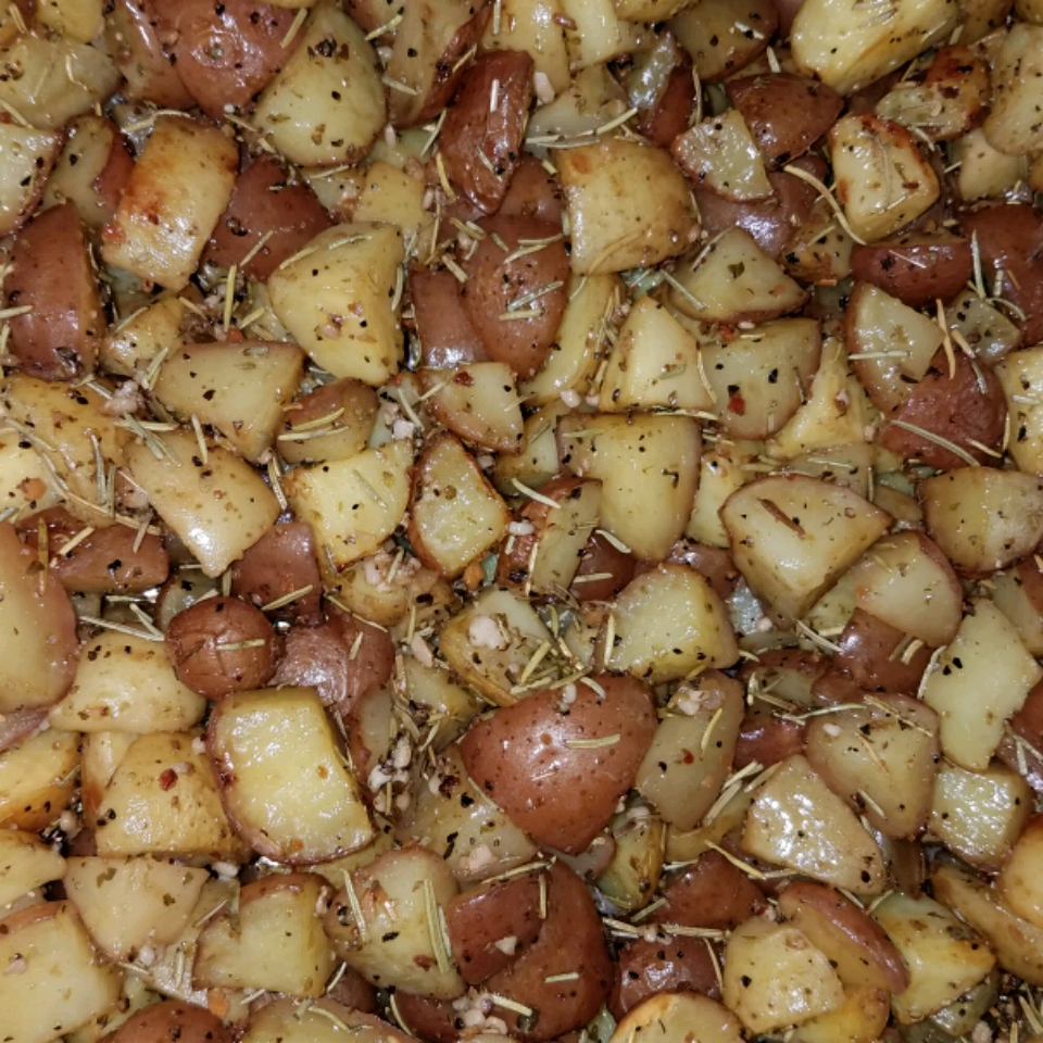 Rosemary Potatoes with Roasted Heads of Garlic Chanice Jones