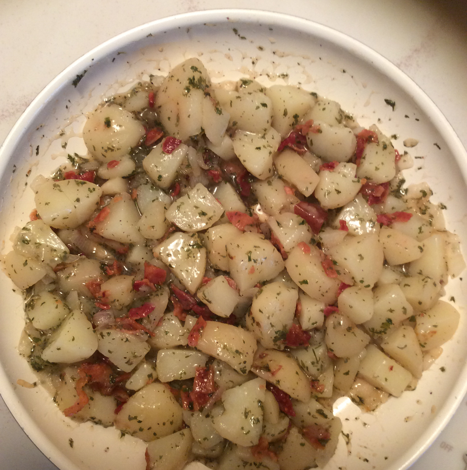 Authentic German Potato Salad 