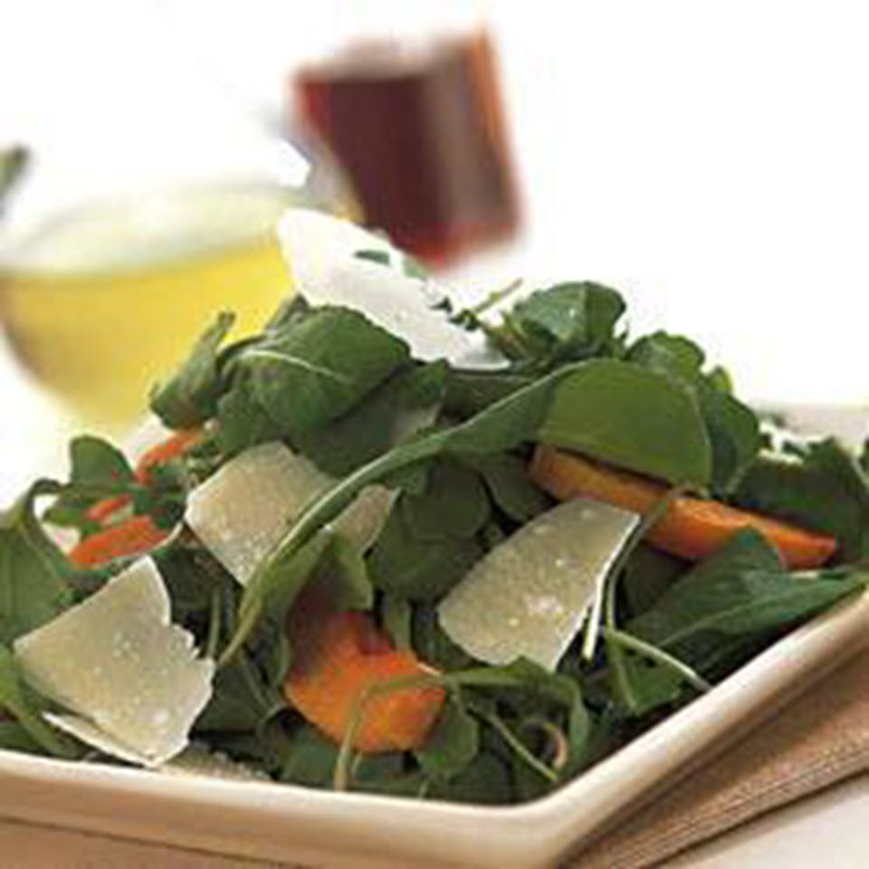 Arugula Salad with Roasted Butternut Squash and Parmesan Cheese AllrecipesPhoto