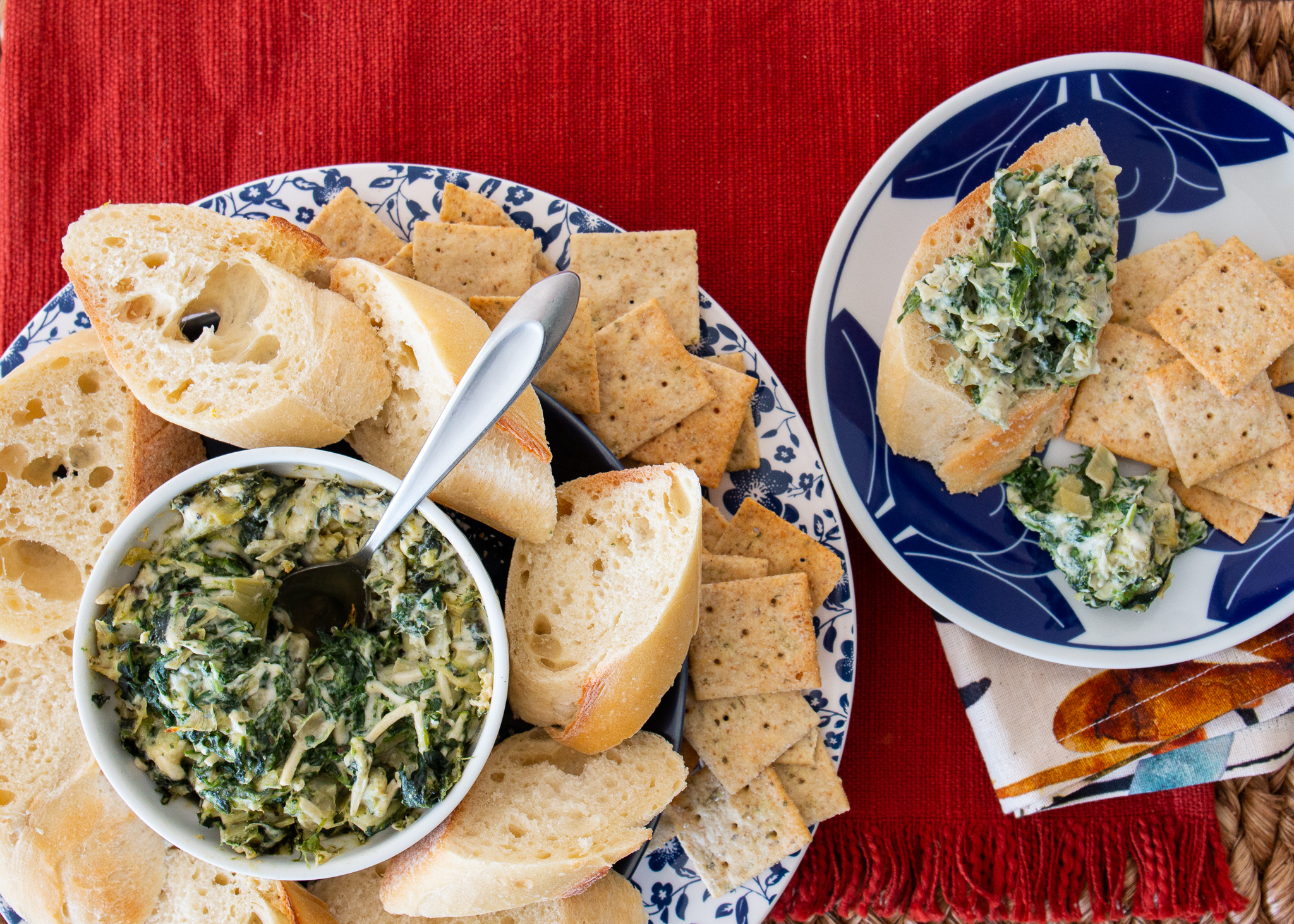 Vegan Hot Artichoke and Spinach Dip