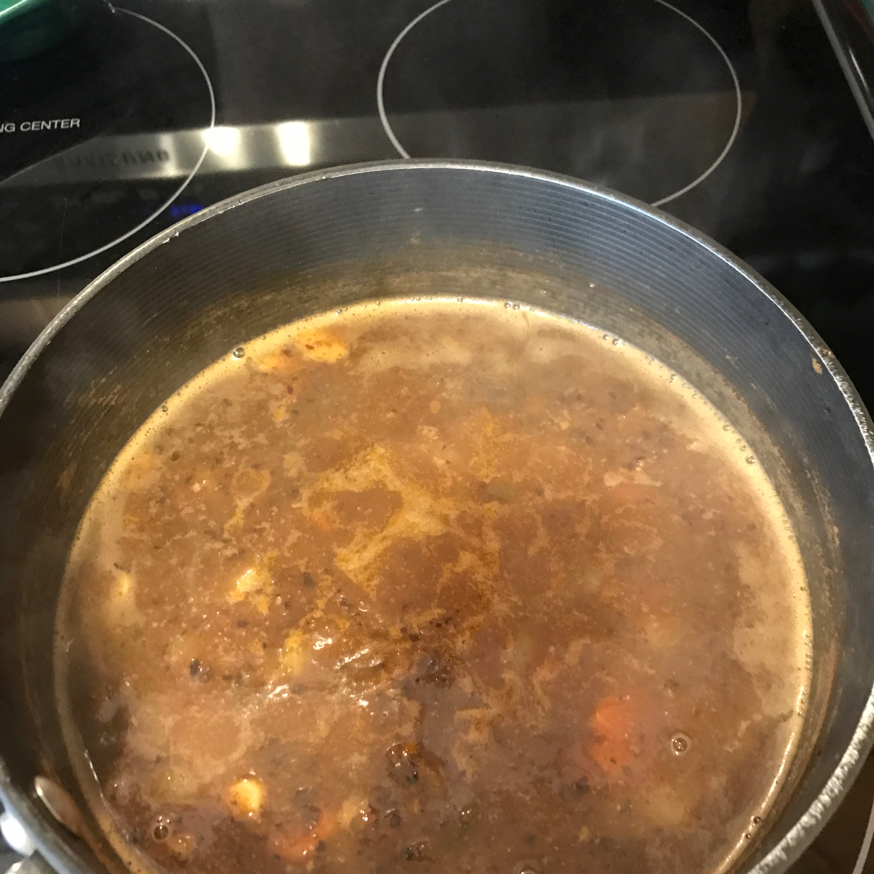 Spicy Black Bean Vegetable Soup 