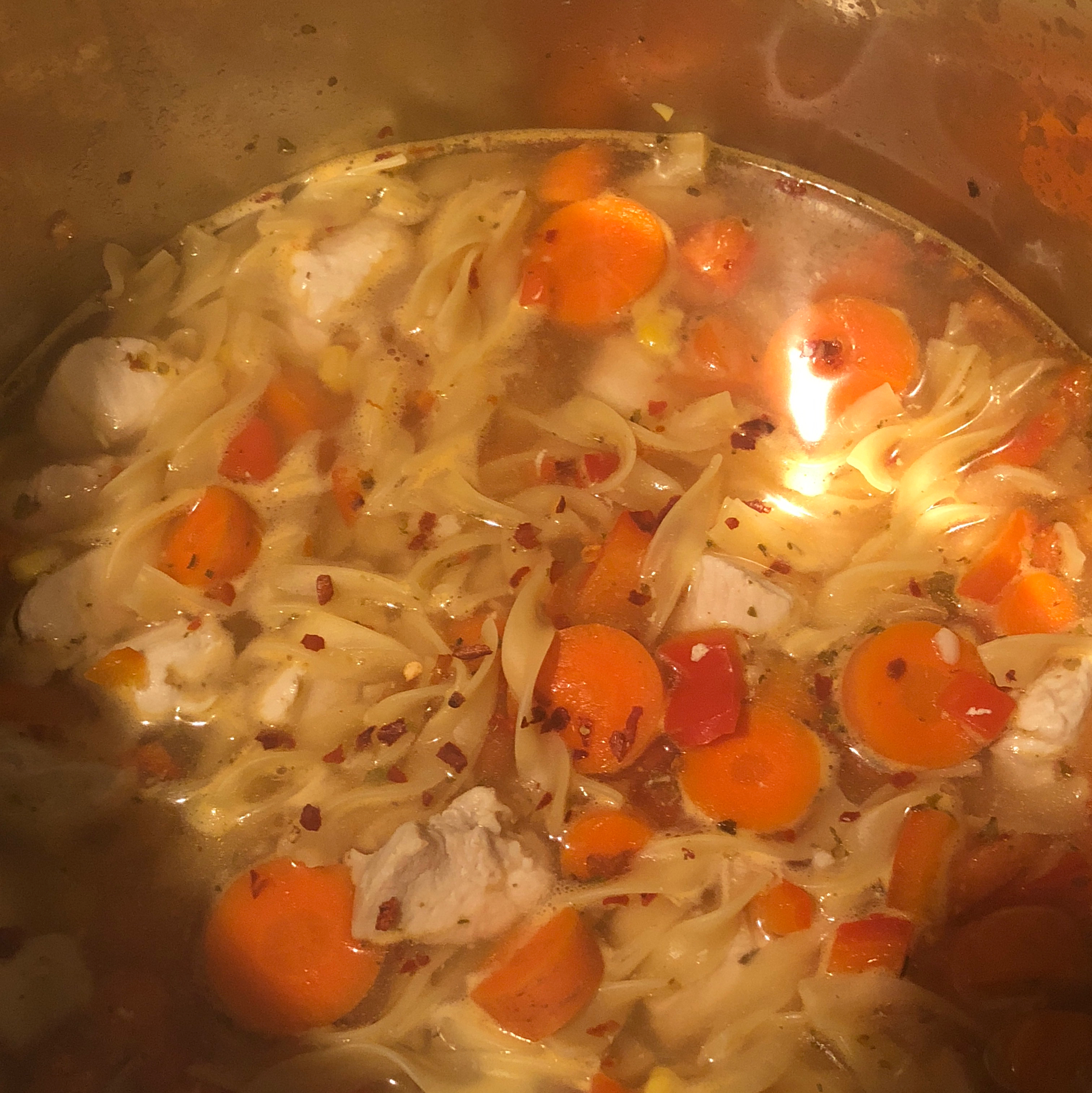Spicy Chicken Noodle Soup Zoey Rigsbee