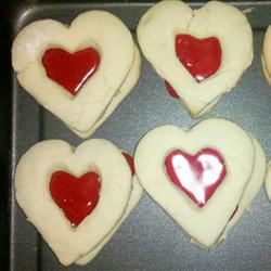 Easy Valentine Sandwich Cookies 