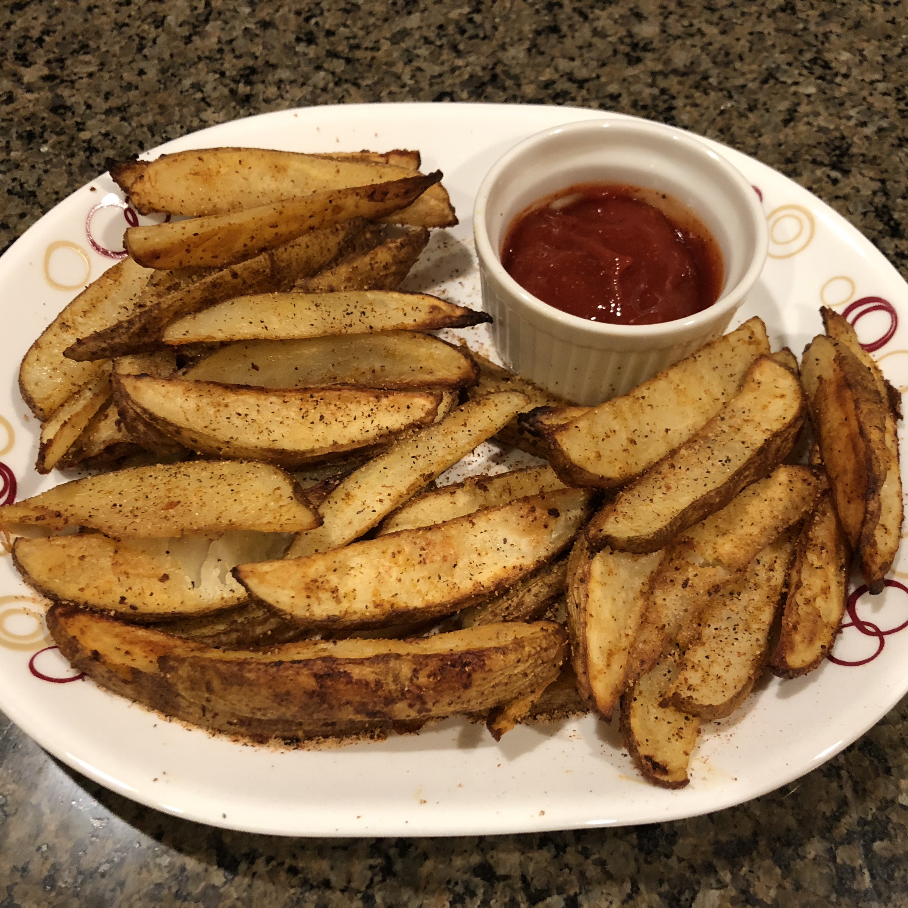 Cajun Baked French Fries 