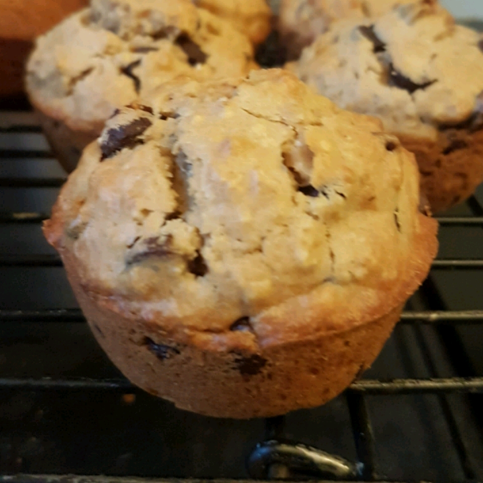 Oatmeal Chocolate Chip Muffins 