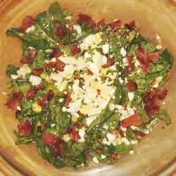 Wilted Spinach Salad 
