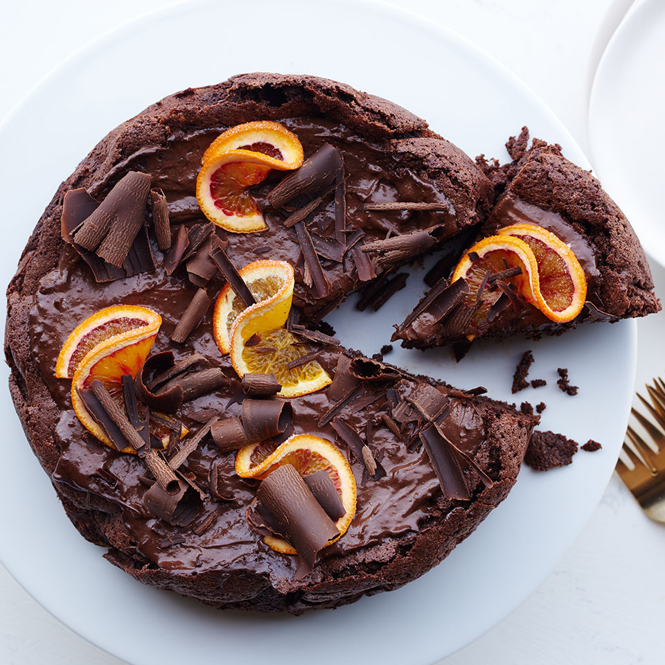 Ghirardelli&reg; Chocolate and Orange Mousse Cake Ghirardelli