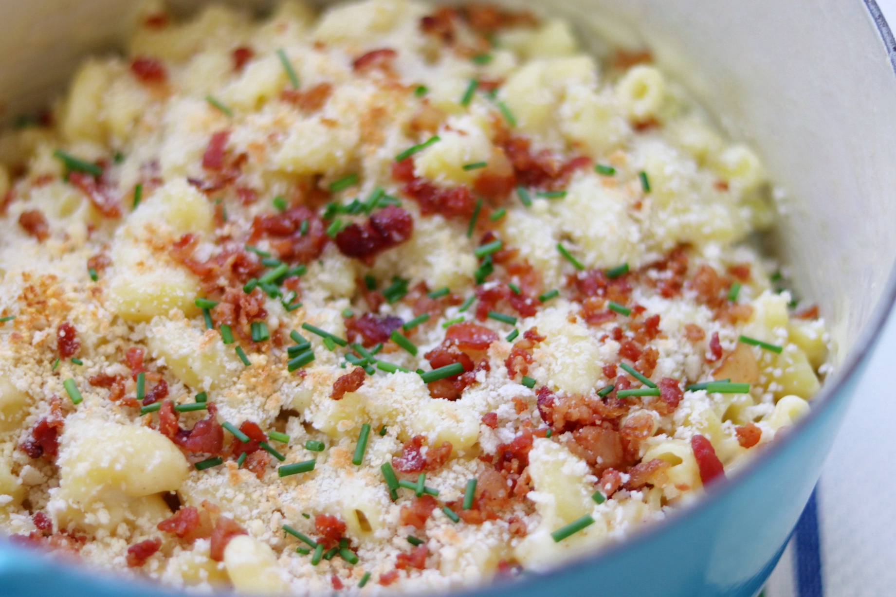 One-Pan White Cheddar Mac and Cheese