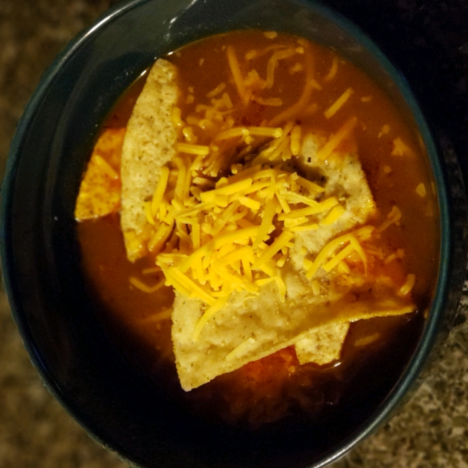 Quick and Easy Chicken Tortilla Soup 