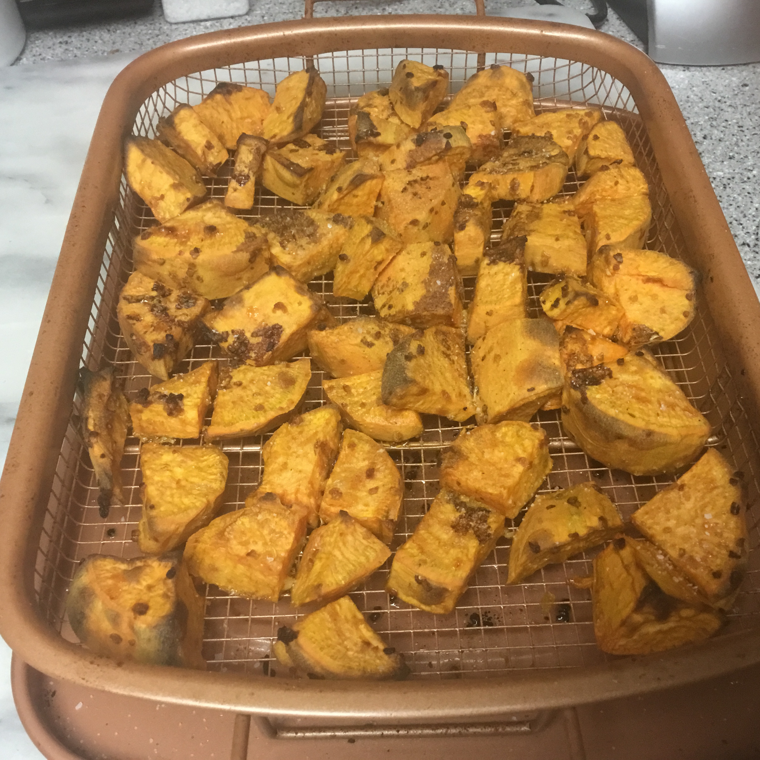 Oven Roasted Sweet Potatoes 
