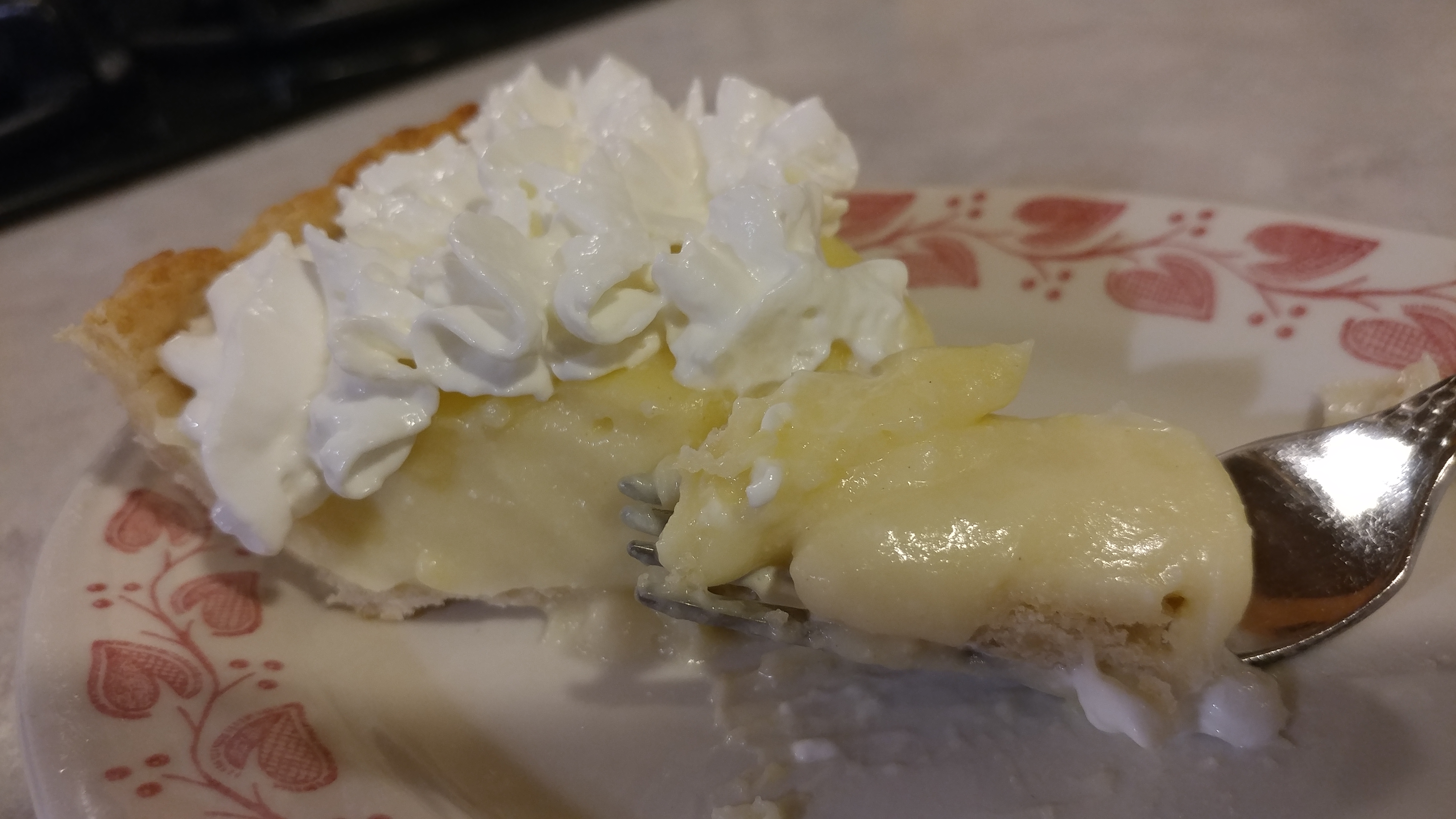 Sour Cream Lemon Pie 