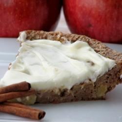 French Apple Pie with Cream Cheese Topping mominml