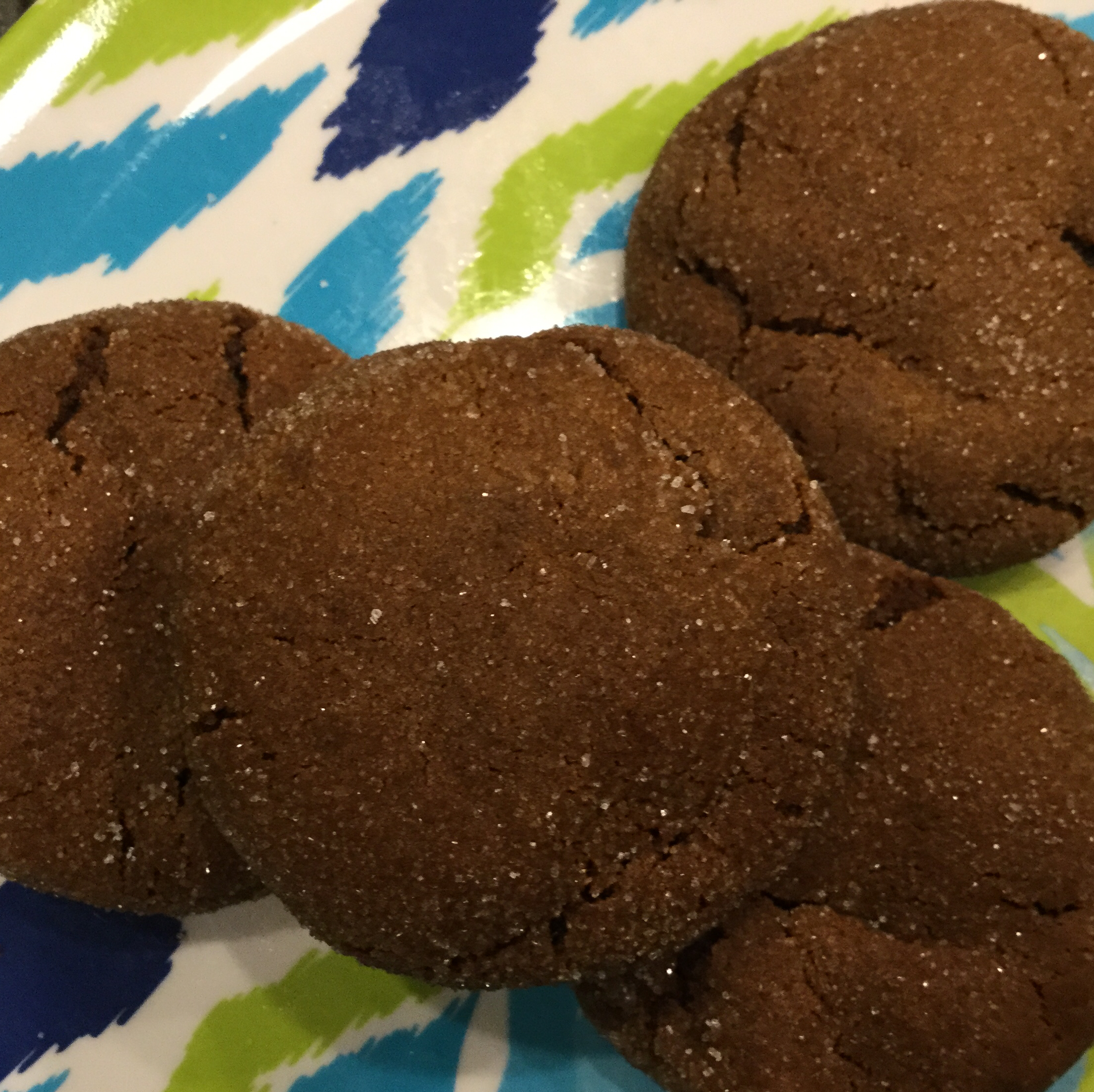 Soft Molasses Cookies V 